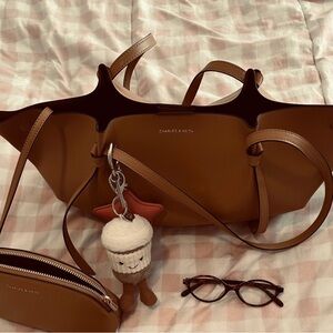 Charles and Keith Calla tote bag